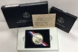 1995 Special Olympics World Games Silver Dollar BU BOX & COA