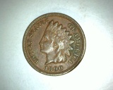 1890 Indian Head Cent EF/AU
