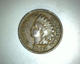 1892 Indian Head Cent EF/AU