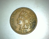 1893 Indian Head Cent EF/AU