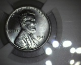 1943 Lincoln Steel Cent MS 66 NGC