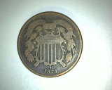 1871 Two Cent