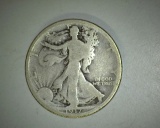 1917 D REV Walking Liberty Half Dollar