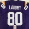Autographed/Signed Jarvis Landry LSU Purple College Football Jersey JSA COA
