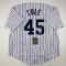 Autographed/Signed Gerrit Cole New York Pinstripe Baseball Jersey JSA COA