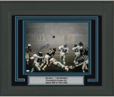 Framed Autographed Randall Cunningham Fog Bowl Philadelphia Eagles 16x20 Football Photo JSA COA
