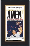Framed The Times Picayune Saints Super Bowl XLIV Champs 17x27 Football Newspaper Cover Photo Matted