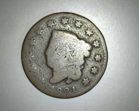1821 Large Cent
