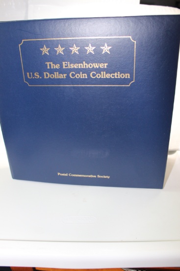 Complete Collection of 21 Eisenhower Dollar First Day Covers- Includes Silver-Proof-BU