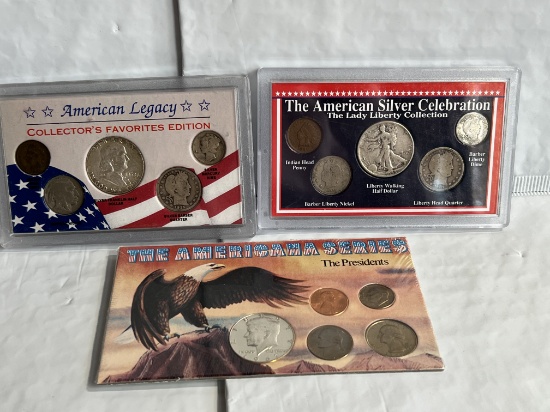 Americana Series The President + American Legacy Collectors Favorites + American Silver Celebration