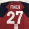 Autographed/Signed Jennie Finch USA Red Team United States Softball Jersey JSA COA