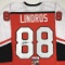 Autographed/Signed Eric Lindros Philadelphia Orange Hockey Jersey JSA COA