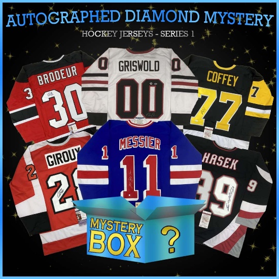 Autographed Hockey Jersey Mystery Box DIAMOND Series 1