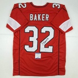 Autographed/Signed Budda Baker Arizona Red Football Jersey Beckett BAS COA