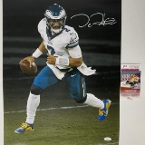 Autographed/Signed Jalen Hurts Philadelphia Eagles 16x20 Football Photo JSA COA