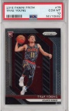 Graded 2018-19 Panini Prizm Trae Young #78 Rookie RC Basketball Card PSA 10 Gem Mint