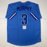 Autographed/Signed Dale Murphy Atlanta Light Blue Baseball Jersey PSA/DNA COA