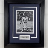 Framed Babe Ruth Facsimile Laser Engraved Signature Auto New York Yankees 14x17 Baseball Photo