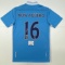 Autographed/Signed Sergio Kun Aguero Manchester City Blue Soccer Futbol Jersey Beckett BAS COA