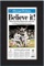 Framed Chicago Tribune Believe It White Sox 05 WS Champ 17x27 Newspaper Cover Professionally Matted
