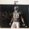 Autographed/Signed Brian Dawkins Visor Philadelphia Eagles 16x20 Football Photo JSA COA