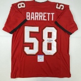 Autographed/Signed Shaquil Shaq Barrett Tampa Bay Red Football Jersey PSA/DNA COA