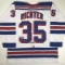 Autographed/Signed Mike Richter New York White Hockey Jersey PSA/DNA COA