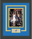 Framed Stephen Curry Facsimile Laser Engraved Signature Auto Golden State Warriors 14x17 Photo