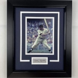 Framed Mickey Mantle Facsimile Laser Engraved Signature Auto New York Yankees 14x17 Baseball Photo