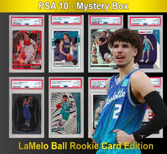 PSA 10 Slabbed Mystery Box - LaMelo Ball
