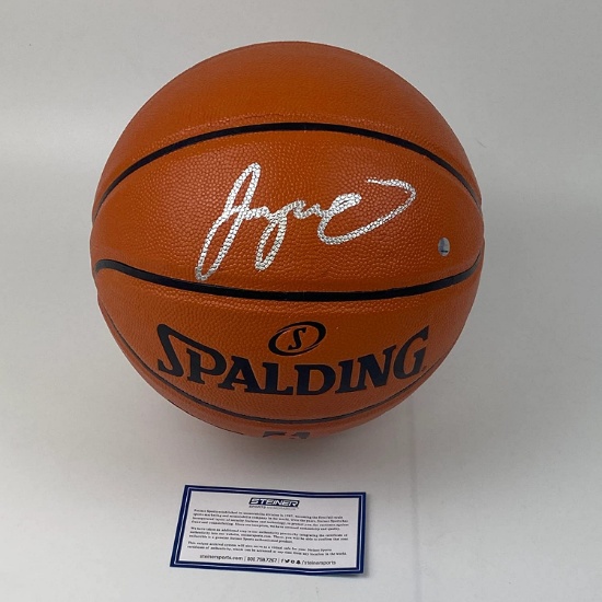 Autographed/Signed Jayson Tatum Boston Celtics Spalding Full Size FS Basketball Steiner Sports COA