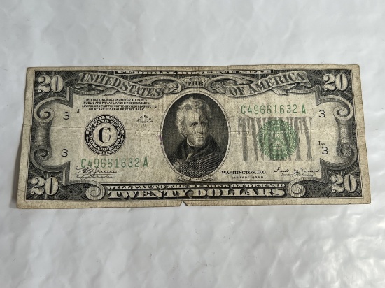 1934 $20 Federal Reserve Note