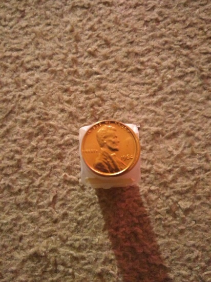 Roll of 50 1964 Lincoln Cents Proof