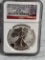 2012 S 1 oz Silver Eagle REVERSE PROOF Early Releases PF 70 NGC