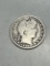 1904 Barber Half Dollar VG
