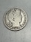 1907 D Barber Half Dollar VG
