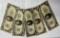 (5) 1934 $20 Federal Reserve Notes