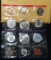 1960 p+d Mint Set includes 10 coins original packaging