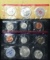 1961 p+d Mint Set includes 10 coins original packaging