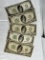 (5) 1934 $10 Federal Reserve Notes