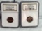 2004 S Handshake + 2005 S Bison Jefferson Nickels PF69 Ultra Cameo NGC
