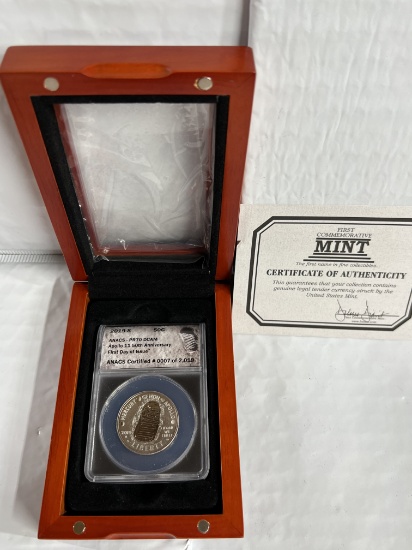 2019 S Apollo 11 50th Anniversary First Day of Issue PR70 DCAM ANACS