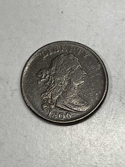 1806 Half Cent EF