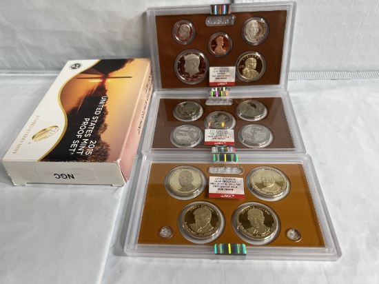 2015 S 14-Coin First Day of Issue GEM PROOF Set certified by NGC