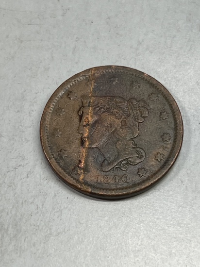 1840 Large Cent