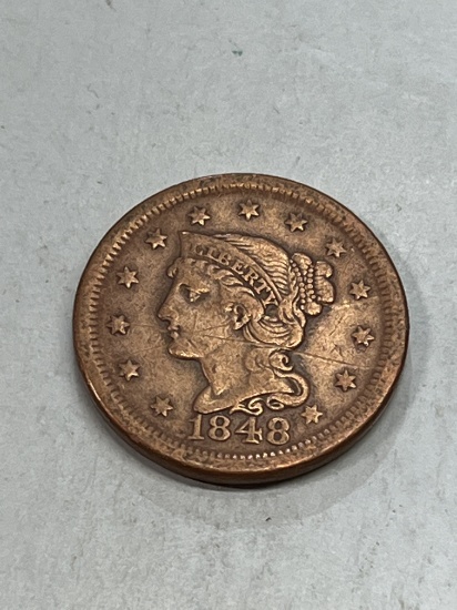 1848 Large Cent