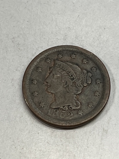 1852 Large Cent
