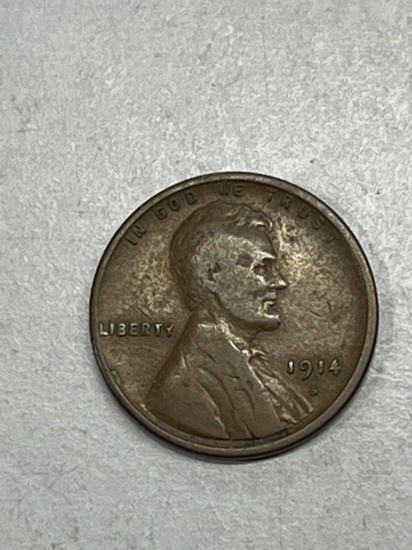 1914 S Lincoln Cent