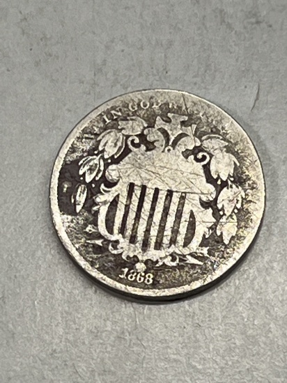 1868 Shield Nickel