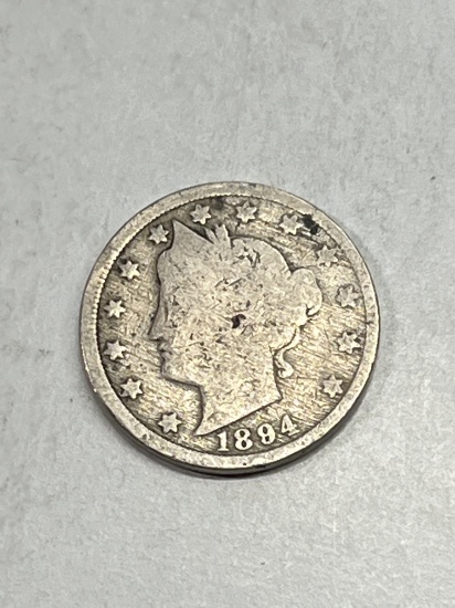 1894 Liberty Head V Nickel
